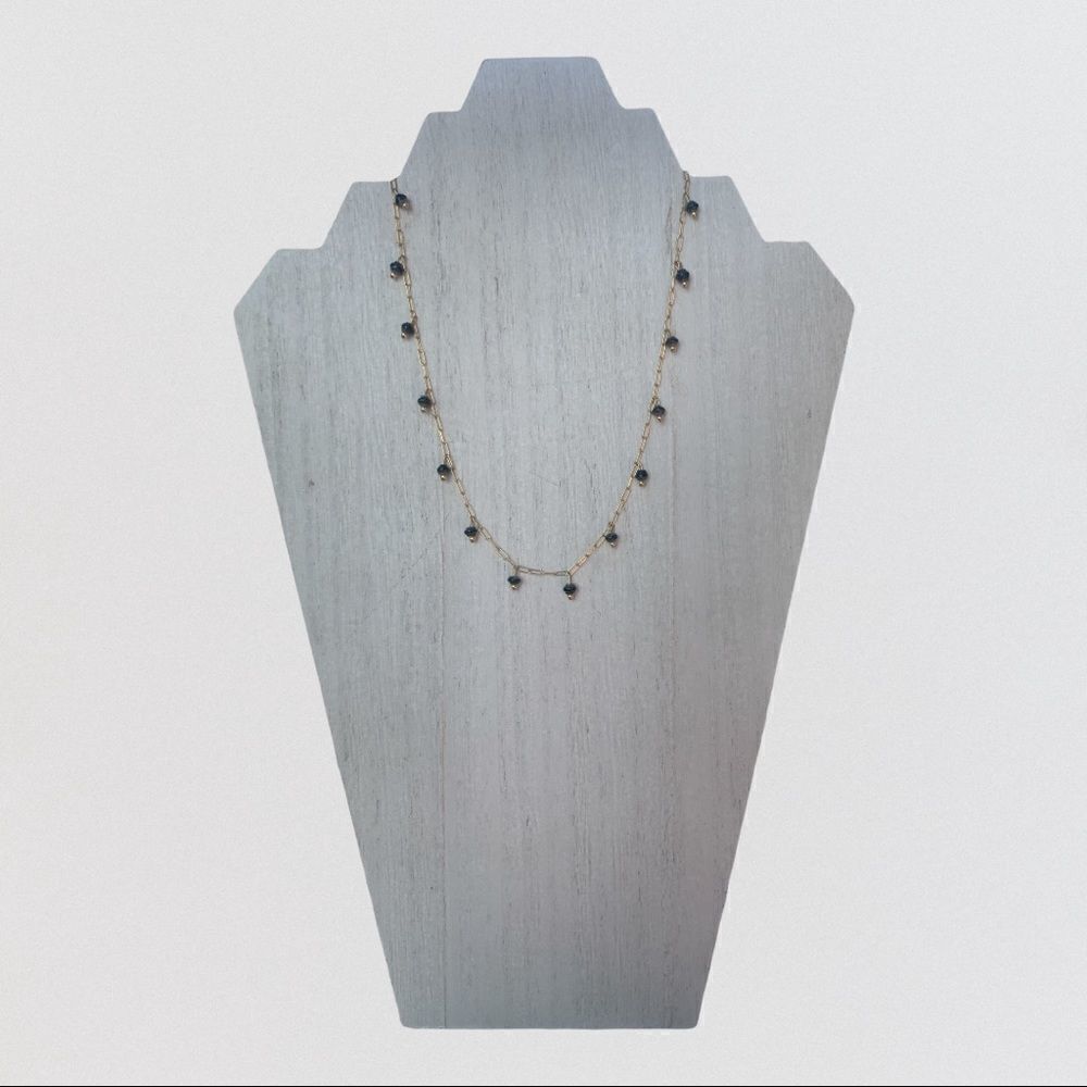 NWT 31 Bits Eloïse Necklace Black